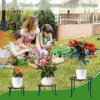 金属製 緑色 スタンド Amazon.co.jp: メタルプラントスタンド 5個パック 植物スタンド